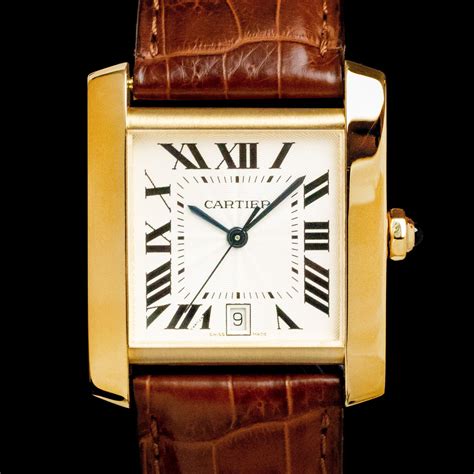 cartier french tank bicilore|cartier monobloc watch.